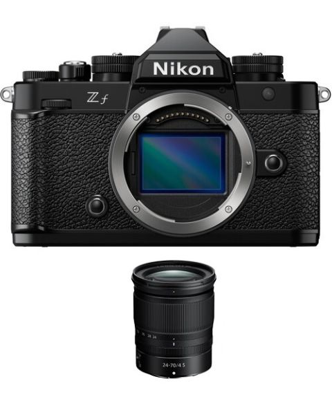 Nikon Zf Mirrorless Camera Body Only + 24-70mm Lens + NPM Card (VOA120AM)