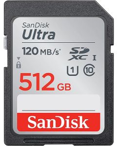 SanDisk Ultra® SDHC™ UHS-I card and SDXC™ UHS-I card 512GB (SDSDUNC-512G-GN6IN)