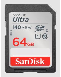 SanDisk Ultra® SDHC™ UHS-I card and SDXC™ UHS-I card 64GB (SDSDUNB-064G-GN6IN)