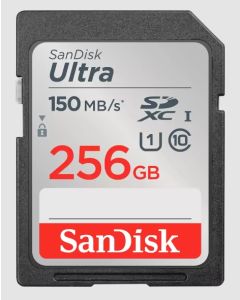 SanDisk Ultra® SDHC™ UHS-I card and SDXC™ UHS-I card 256GB (SDSDUNC-256G-GN6IN)