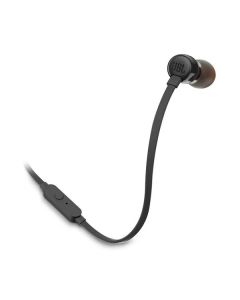 JBL T110 In-ear Headphones Black (JBLT110BLK-S)