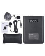 Boya Cardioid Lavalier Microphone BY- F8C for Video or Instruments (BY-F8C)