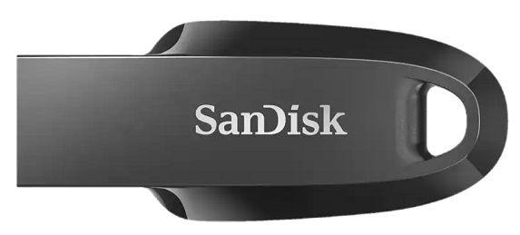 محرك الأقراص المحمول SanDisk Ultra Curve 3.2 سعة 128 جيجابايت (SDCZ550-128G-G46)