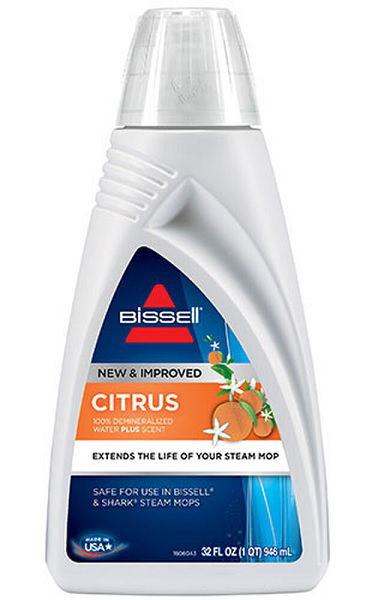 Bissell Citrus Scented Demineralized Water (964 ml) for Steam Mops (1393)