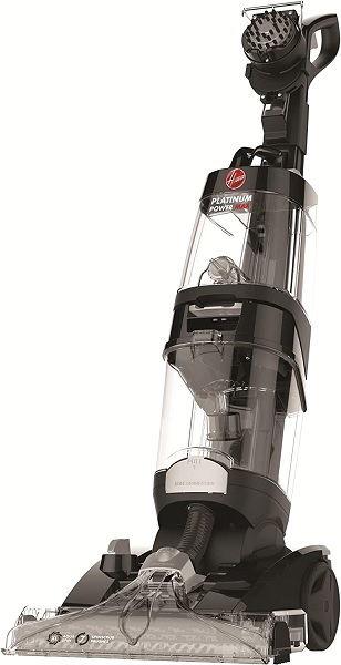 Hoover Platinum Power Max Carpet Washer & Hard Floor Cleaner,1200W, XL Aqua Spin Brush, SpinScrub Technology, CWKTH012-A, Black