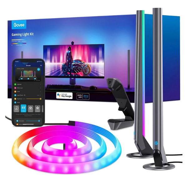 Govee Dream View Package: 2 lights Bars 42.4 cm + Neon Light Strips 140cm + Gaming Camera (H604A)