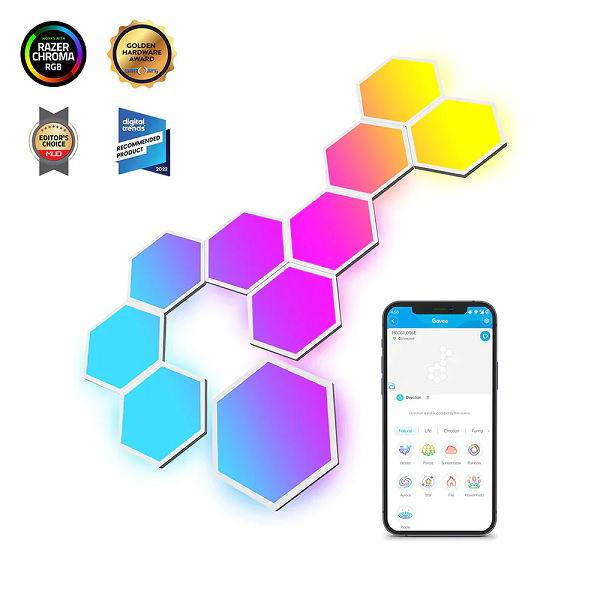 Govee Glide Hexa Light Panels (10 Pcs) (H6061)
