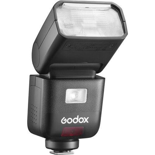 فلاش Godox Ving TTL المثبت على الكاميرا لكاميرات سوني، أسود، V480S