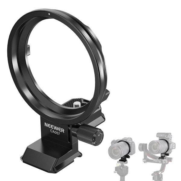 حلقة عدسة كاميرا قابلة للتدوير NEEWER CA057 لكاميرات Canon R5 R5C R6 Mark II (NEEWER-COLLAR-CANON)