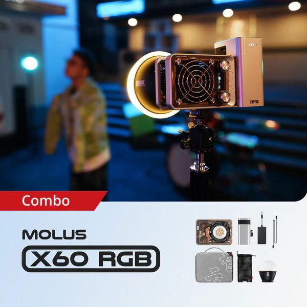 إضاءة MOLUS X60 كومبو من زيون (ZH-X60RGB-COMBO)