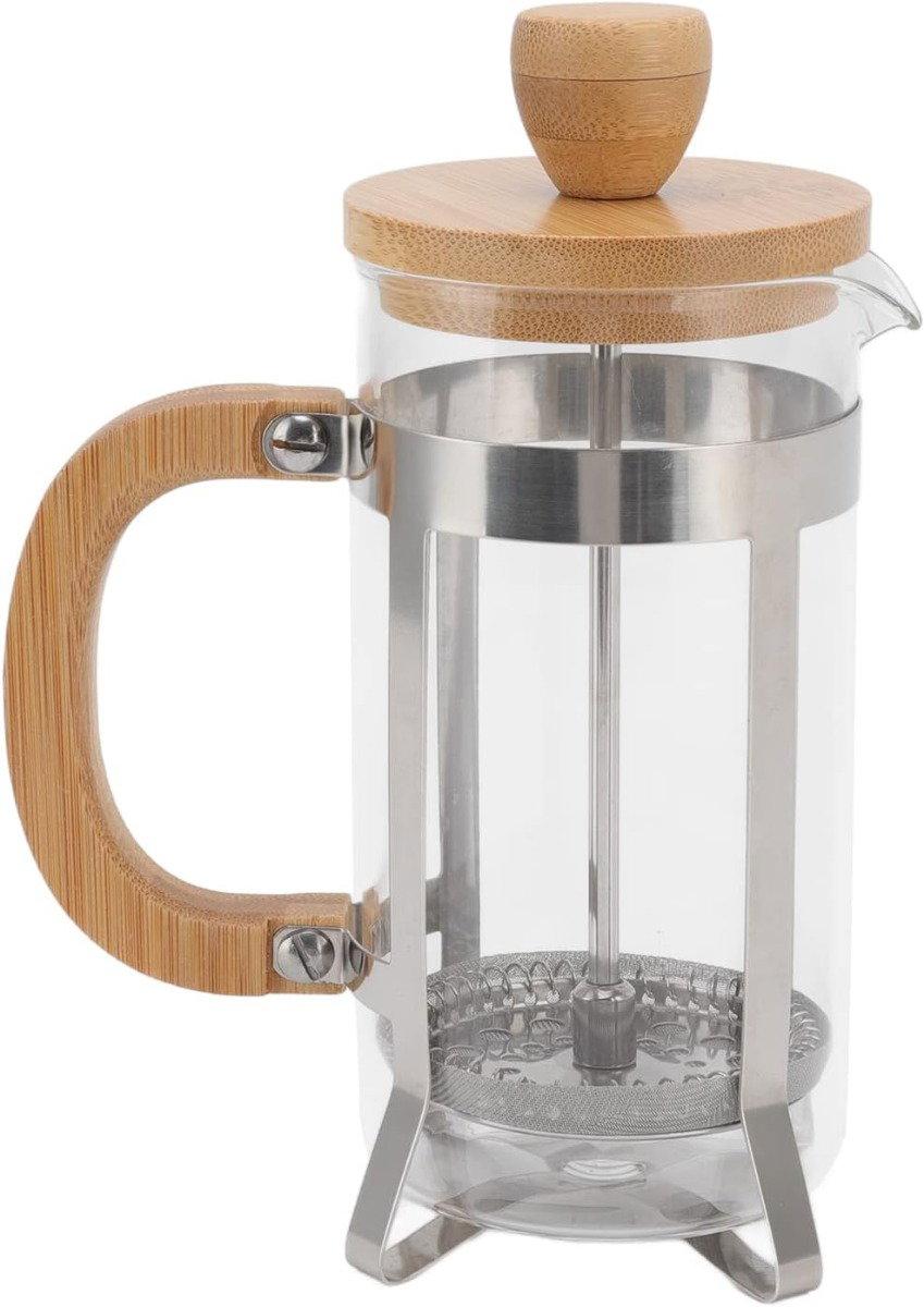French Press Coffee Maker 350ML, Hand Pressed French Press Pot for Home Office Party Camping Travel Gifts