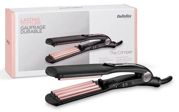 Babyliss 2165SDE Crimper Ceramic 10 Temperature Setting (BAB2165SDE)