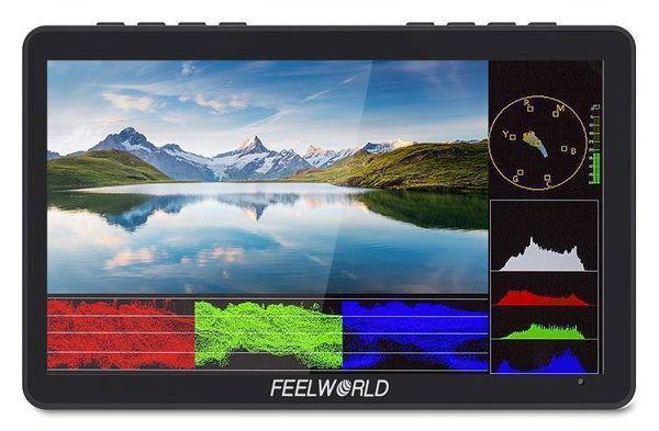 شاشة مراقبة ميدانية لكاميرا DSLR بشاشة لمس 6 بوصات من FEELWORLD F5 Pro V4 (FEELWORLD-F5PRO-V4)
