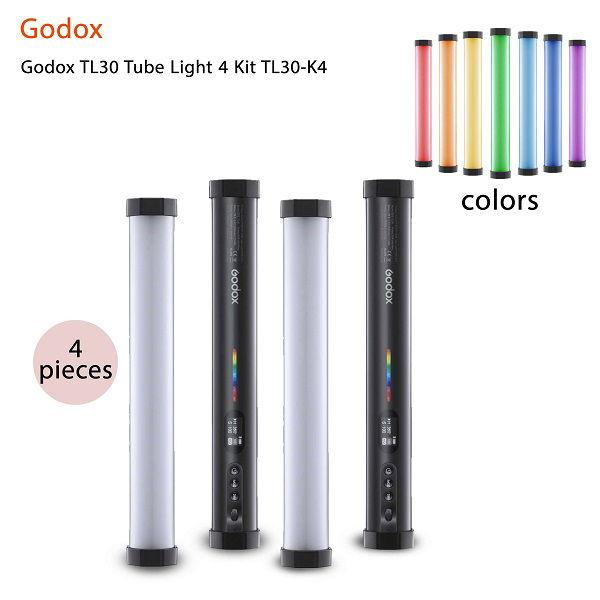 مجموعة مصابيح أنبوبية من كودوكس TL30 مكونة من 4 قطع (TL30-K4)