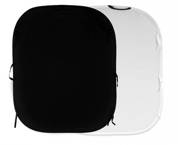 Manfrotto Plain Collapsible Reversible 1.8 x 2.1m Black/White (LL-LB5921)