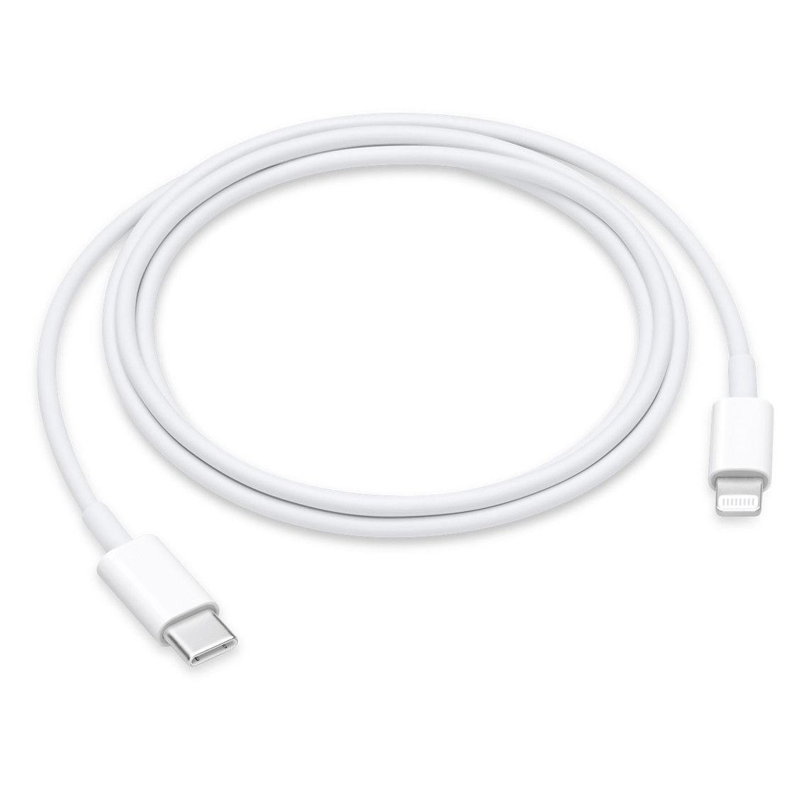 ابل كيبل شحن ومزامنة USB-C إلى Lightning (1 متر) - MUQ93ZE/ASC