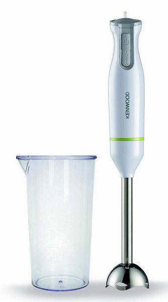 كينوود خلاط يدوي، عصا ستانلس ستيل، 600 واط، 0.6 لتر، تحكم في السرعة المتغيرة، وظيفة التربو، HBM02.001WH، أبيض