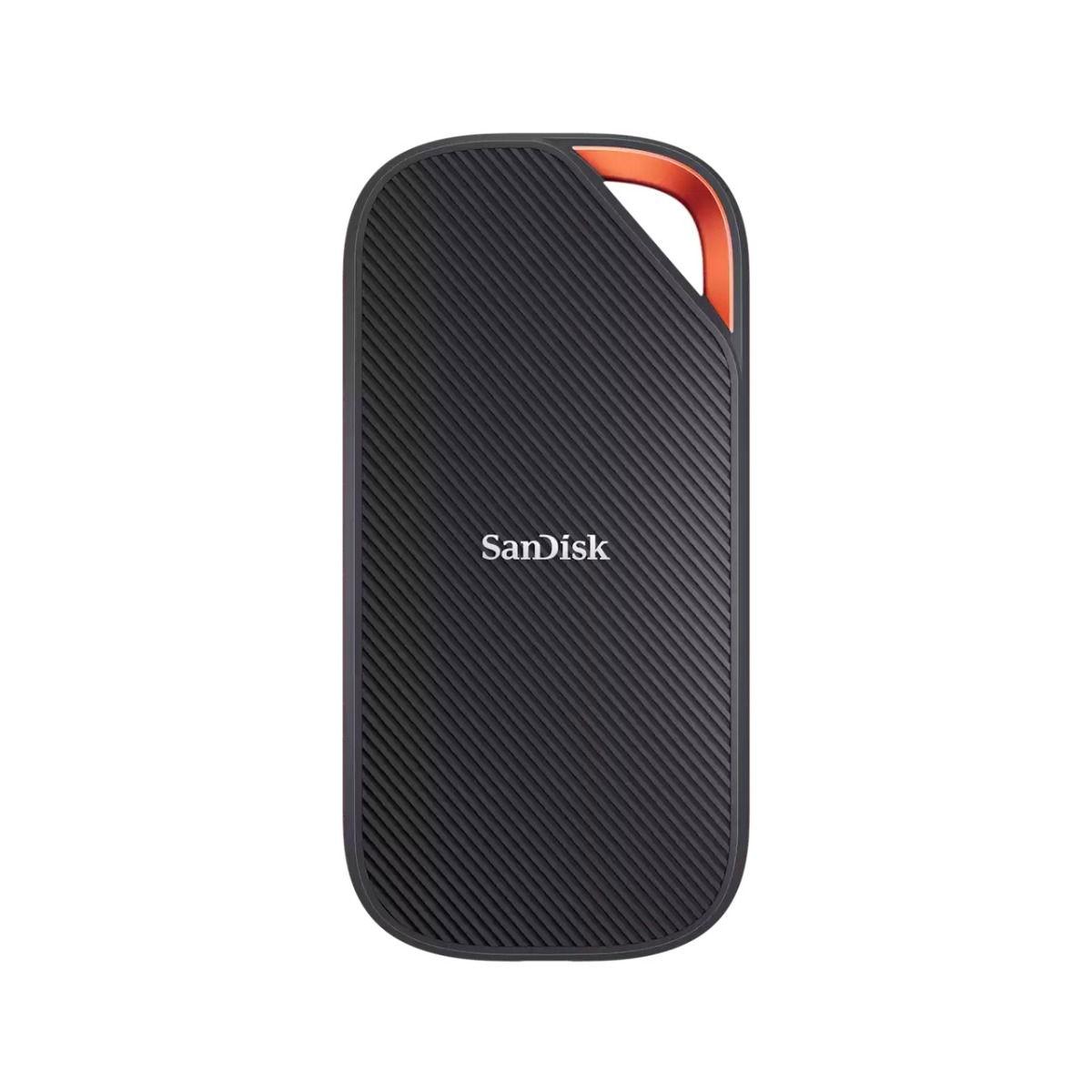 سانديسك إكستريم برو مع USB4، سعة 2 تيرابايت، سرعة نقل 40 جيجابت في الثانية، تصل إلى 3800 ميجابايت/ثانية لسرعة القراءة وتصل إلى 3700 ميجابايت/ثانية لسرعة الكتابة